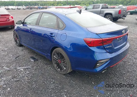 2020 Kia Forte Gt from USA, damaged, VIN 3KPF44AC0LE215338